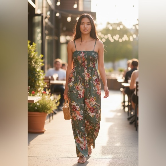 Band of the Free (Band of Gypsies)
Floral Wide Leg Jumpsuit
Size Medium - Picture 3 of 6